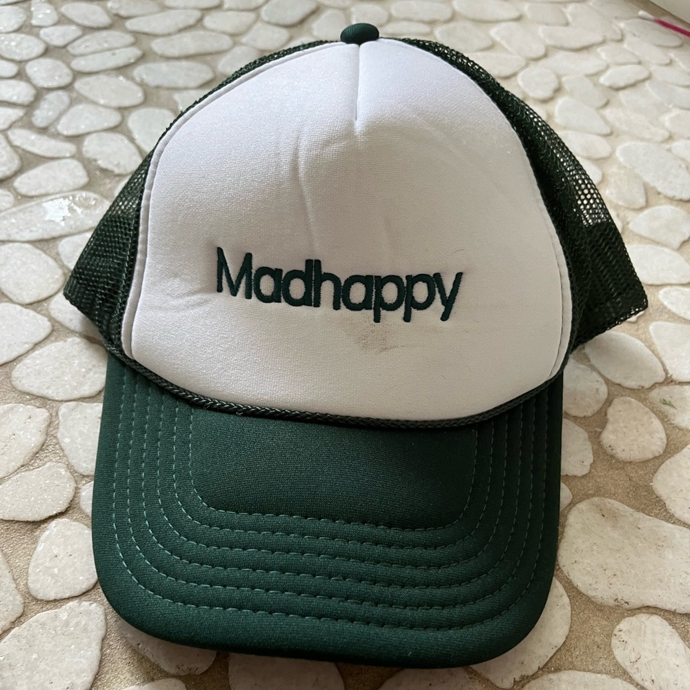 Madhappy forest green trucker hat
